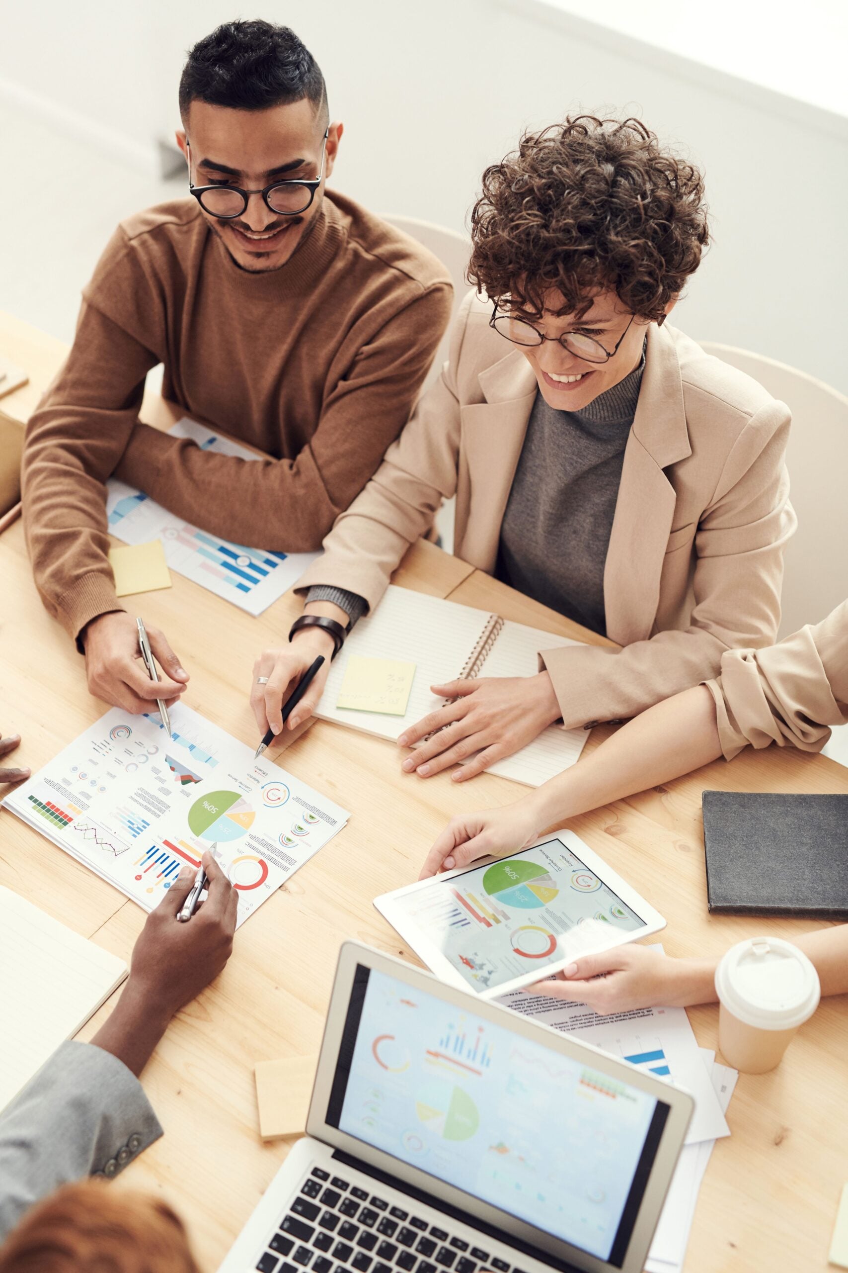 Diverse entrepreneurs and investors